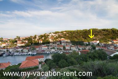 Appartamento Stomorska Isola di Solta Dalmazia Croazia #1262