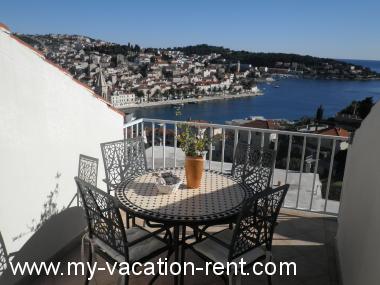 Appartamento Hvar Isola di Lesina Dalmazia Croazia #1397