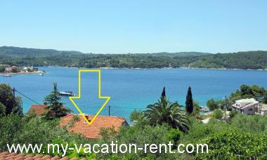 Appartamento Necujam Isola di Solta Dalmazia Croazia #2090