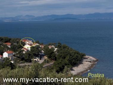 Appartamento Postira Isola di Brac Dalmazia Croazia #2184