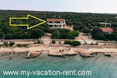 Appartamento Mandre Isola di Pag Quarnaro Croazia #2266