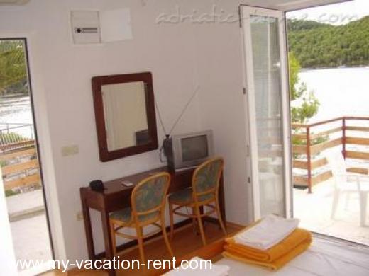 dvokrevetna soba balkon - more Croazia - Dalmazia - Isola di Mljet - Govedari - appartamento #299 Immagine 3