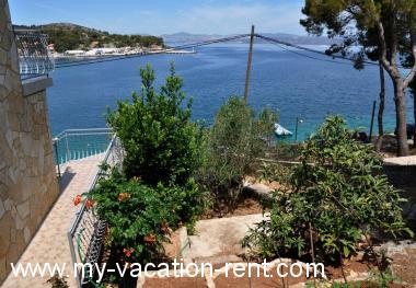 Appartamento Rogac Isola di Solta Dalmazia Croazia #3134