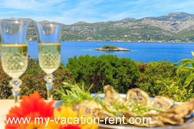 Casa vacanze Cove Tri zala (Zrnovo) Dubrovnik Dalmazia Croazia #4059