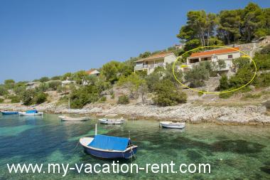 Casa vacanze Cove Tankaraca (Vela Luka) Isola di Korcula Dalmazia Croazia #4238
