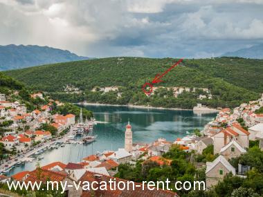Appartamento Pucisca Isola di Brac Dalmazia Croazia #4492