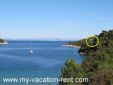 Casa vacanze Cove Stoncica (Vis) Isola di Vis Dalmazia Croazia #4531