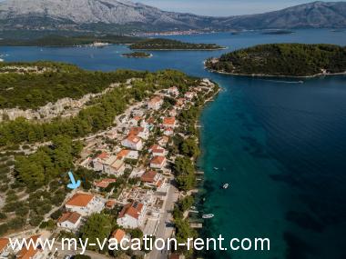 Appartamento Lumbarda Isola di Korcula Dalmazia Croazia #5441